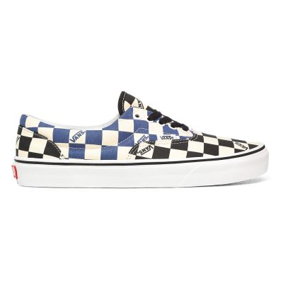 Vans Big Check Era - Kadın Spor Ayakkabı (Siyah Lacivert)